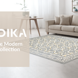 Chic High Low Geometric Motif(Gray)