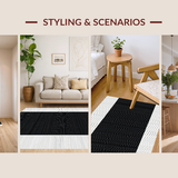 Stylish Striped Modern Graphic Influence(Black)