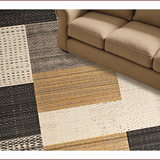 Ultra Soft Area Rug, Non Slip, Stain Resistant, Washable Area Rugs for Living Room, Bedroom, Vintage Cozy Cowhide Aesthetic(Gray)