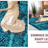 Contemporary Lattice Patterned Style(Blue)