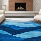 Elegant Blue Gradient Texture(Blue)