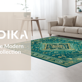 Whimsical Colorful Rag Weave(Green)