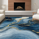 Sophisticated Abstract Flow(Blue)