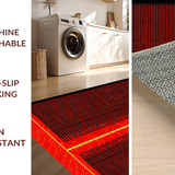 Dynamic Abstract Volcanic Color Burst(Red)