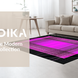 Bold Geometric Illusion Motif(Pink)