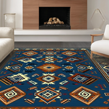 Bold Blue Brown Tribal Aesthetic(Blue)