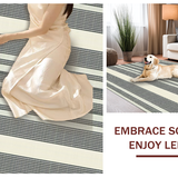 Minimalist Monochrome Patterned Accent(Beige)