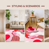 Elegant Modern Painted Texture(Red)
