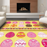 Ultra Soft Area Rug, Non Slip, Stain Resistant, Washable Area Rugs for Living Room, Bedroom, Inviting Earthy Spring Decor(Yellow)