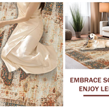 Elegant Distressed Diamond Arrangement(Beige)