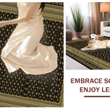 Luxe Fuzzy Ogee Style(Black)