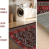 Contemporary Oversized Floral Motif(Red)