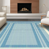 Elegant Geometric Blue Composition(Blue)