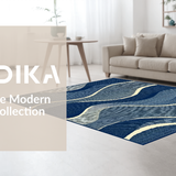 Luxurious Plush Textural Experience(Blue)