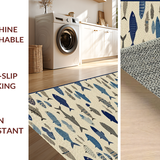 Rustic Earthy Fish Imagery(Beige)