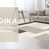 Ultra Soft Area Rug, Non Slip, Stain Resistant, Washable Area Rugs for Living Room, Bedroom, Serene Creamy Shag Layered Feel(Beige)