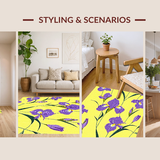 Contemporary Cheerful Bloom Design(Yellow)