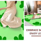 Charming Green Clover Aesthetic(Green)