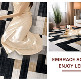 Contemporary Neutral Tiled Arrangement(Gray)