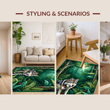 Striking Wildlife Art Design(Green)