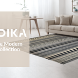 Cozy Earth Tone Striped(Black)