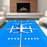 Interactive Air Travel Exploration Mat(Blue)