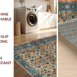 Earthy Toned Rustic Medallion(Blue)