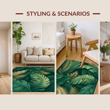 Lush Earthy Tones Trellis Style(Green)