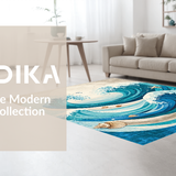 Elegant Ocean Wave Aesthetic(Blue)