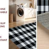 Classic Earthy Checkered Design(Black)