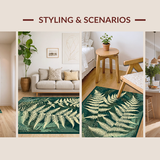 Chic Modern Trellis Print(Green)