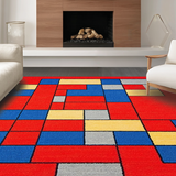 Dynamic Child Friendly Geometric Display(Red)