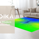 Artistic Whirling Color Spectrum(Blue)