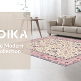 Elegant Pastel Blossom Motif(Beige)