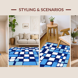 Dynamic Colorful Patterned Surface(Blue)