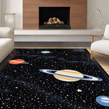 Enchanting Space Exploration Motif(Black)