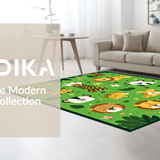 Lively Safari Creature Illustrations(Green)