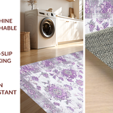 Elegant Pastel Geometric Arrangement(Purple)