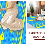 Stylish Modern Fish Stripe Decor(Blue)