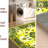 Artistic Nature Inspired Tapestry(Yellow)