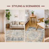 Distressed Taupe Rustic Charm(Beige)