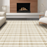 Contemporary High Low Geometric Elegance(Beige)
