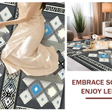 Elegant Tribal Tasseled Geometric Design(Gray)