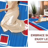 Charming Youthful Sports Iconography(Red)