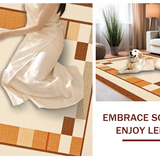 Ultra Soft Area Rug, Non Slip, Stain Resistant, Washable Area Rugs for Living Room, Bedroom, Artistic Whimsical Animal Theme(Beige)