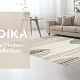 Cozy Earth Toned Braided Motif(Beige)