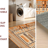 Bold Colorful Lattice Arrangement(Beige)