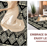 Chic Retro Trellis Aesthetic(Black)