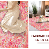 Chic Colorful Medallion Fusion(Pink)