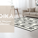 Contemporary Monochrome Geometric Elegance(Beige)